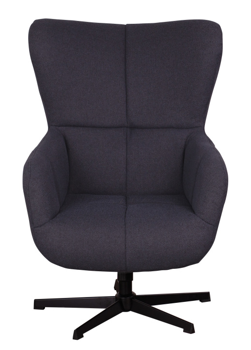 Ohrensessel Sava Deep Blue inkl. Fußhocker deep blue Ohrensessel Sava Deep Blue inkl. Fußhocker deep blue